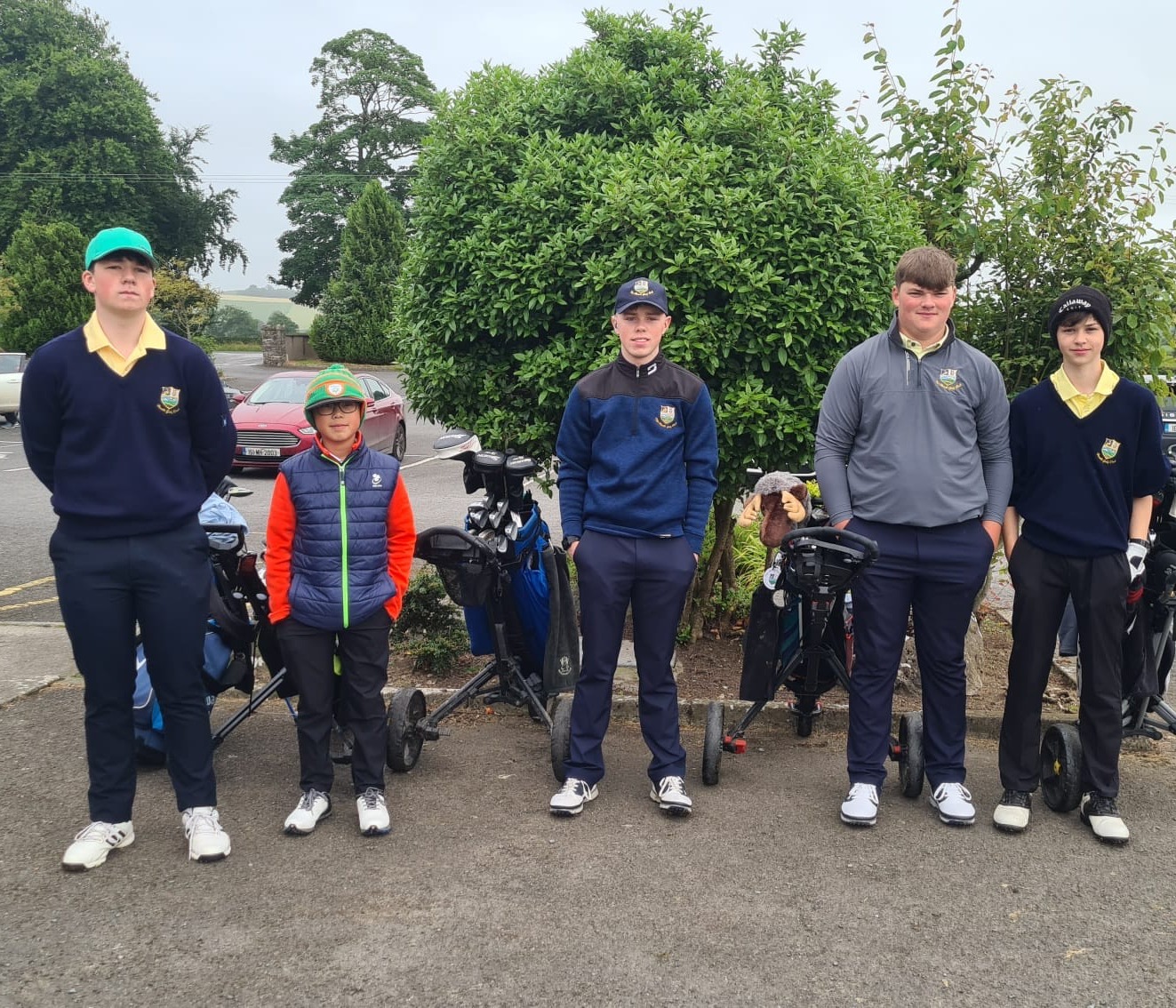 Junior Boys at Leinster Qualifiers 