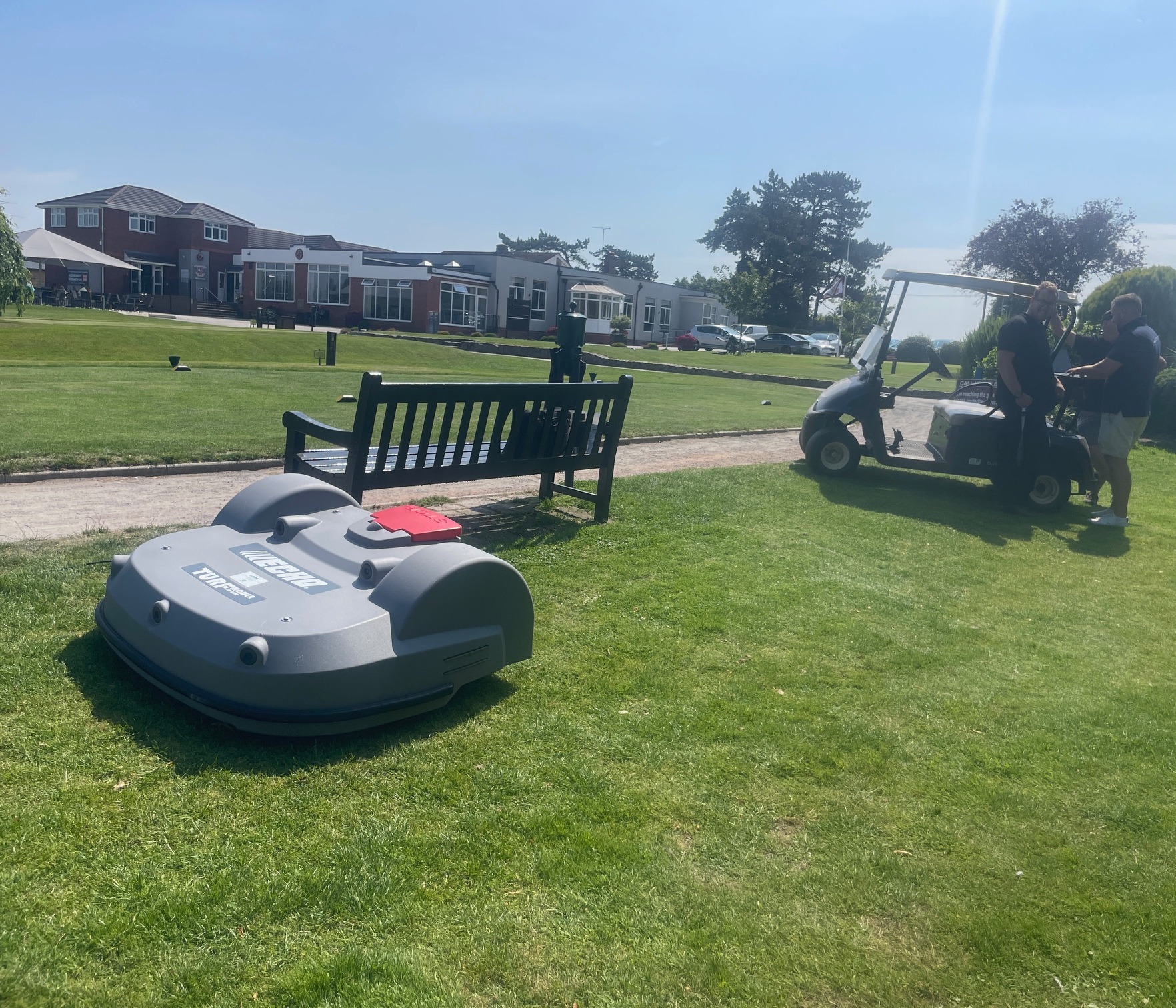 Robotic Mower trial