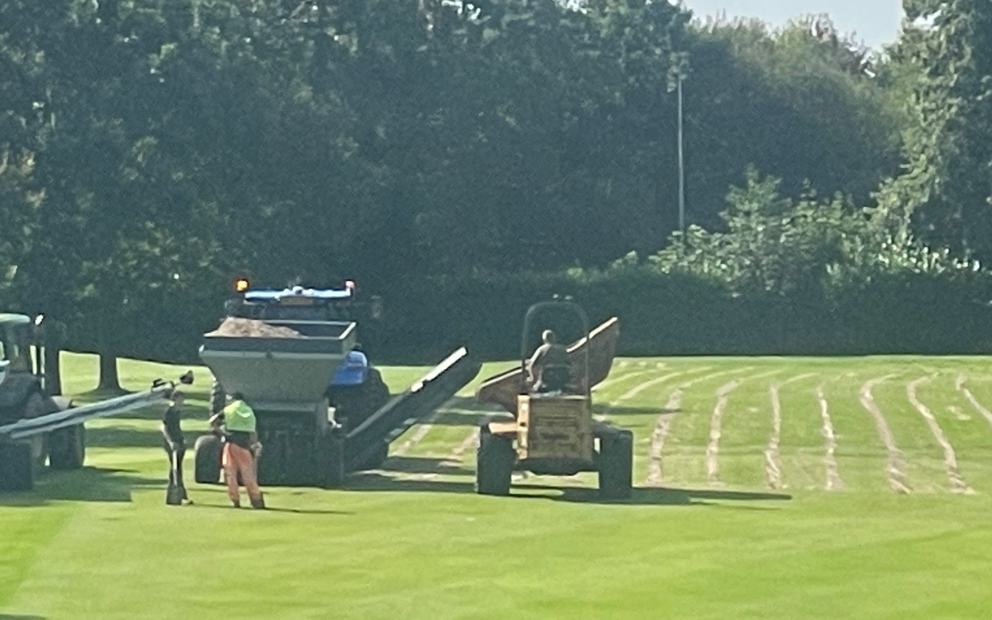 New, secondary drainage on 2nd