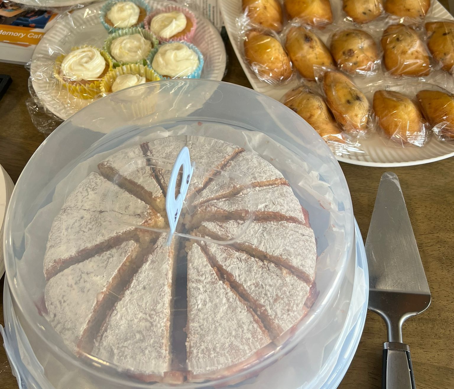 Cakes kindly donated by Ann Brownlow and Anne Taylor