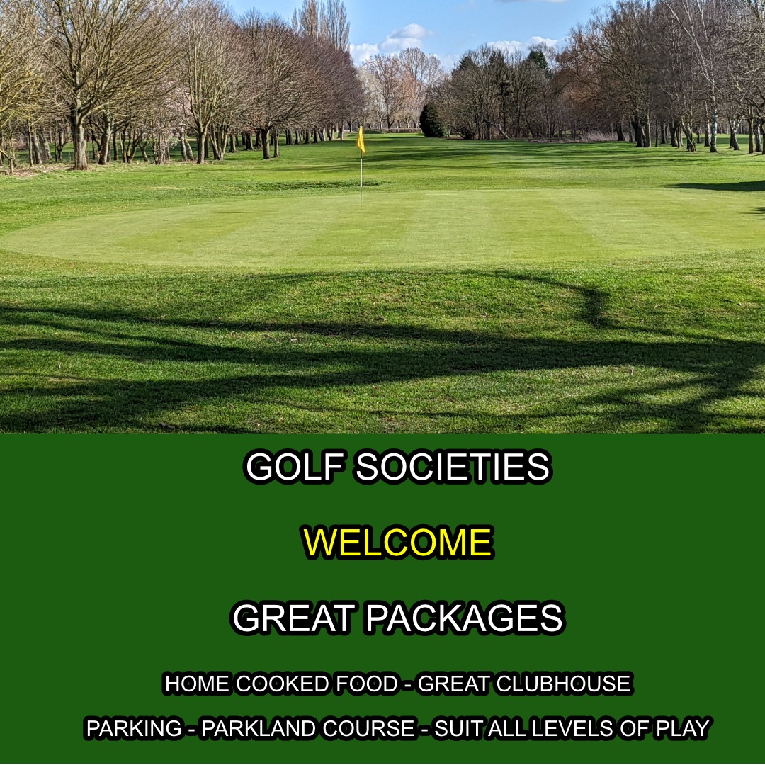Golf Societies Welcome