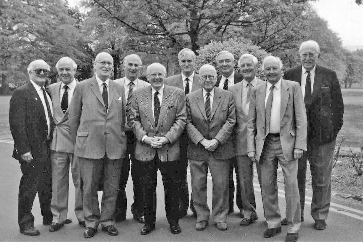 Past Captains meeting at Woolton, May 1993