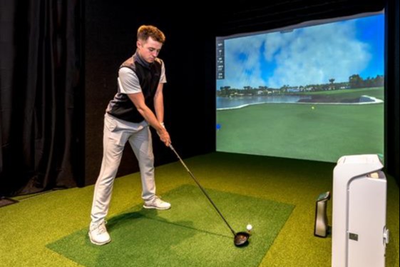 Our Foresight Professional Golf Simulator is available to hire for both members and visitors