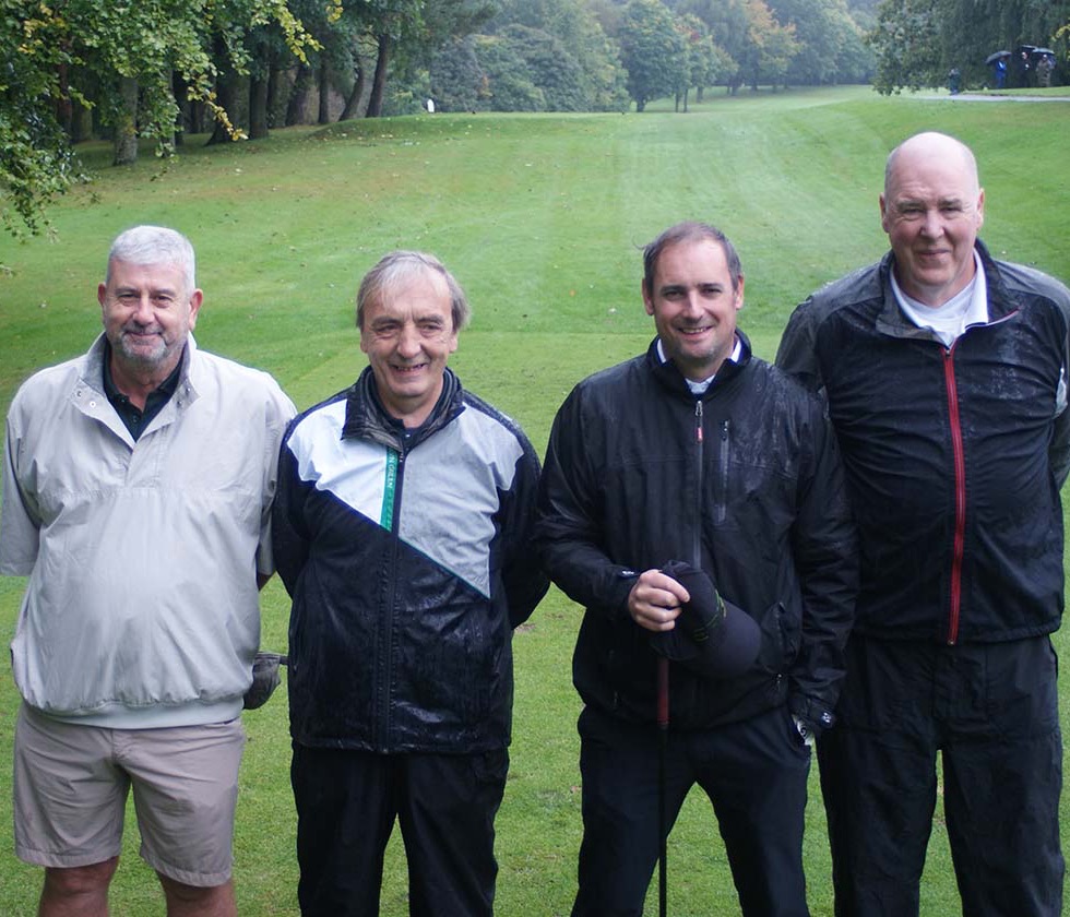 Dave Hunt and Paul Sutton (Marple), Pete Thomas and Ian Lamb (Dukinfield)