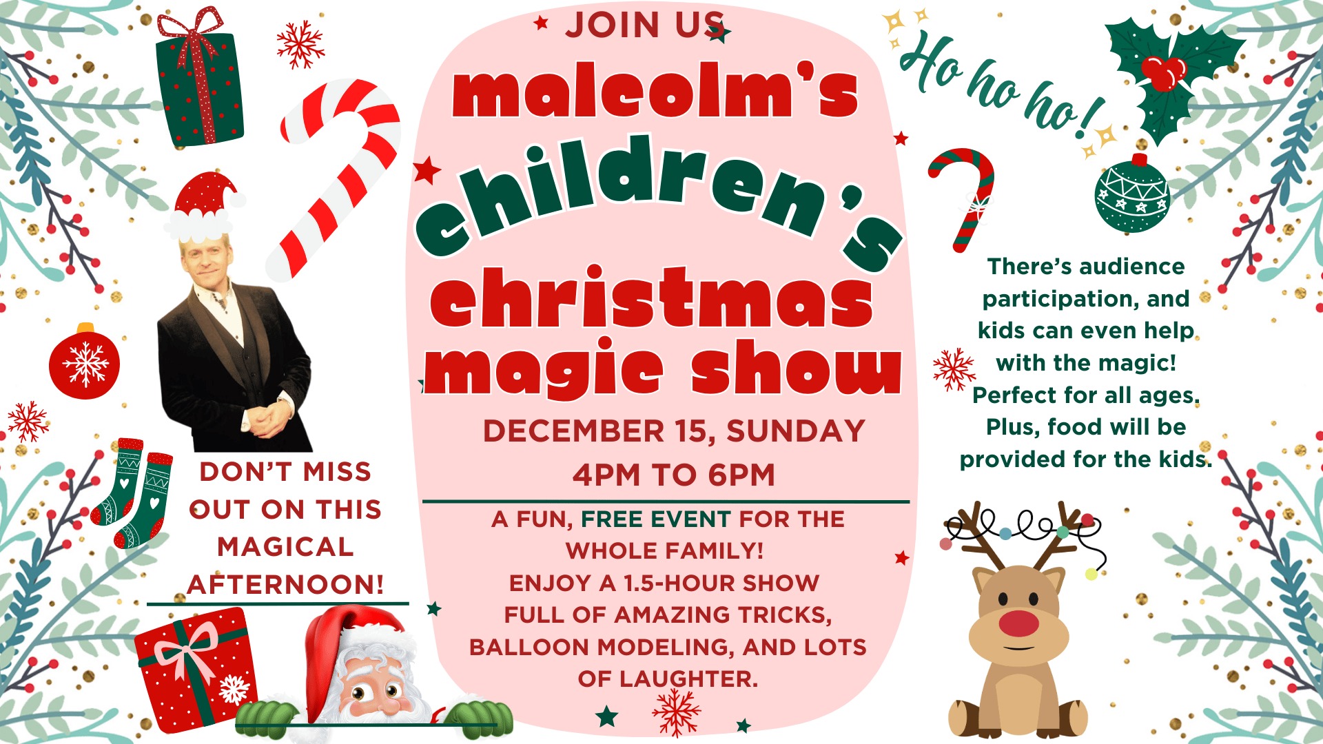 Christmas Children Magic Show 