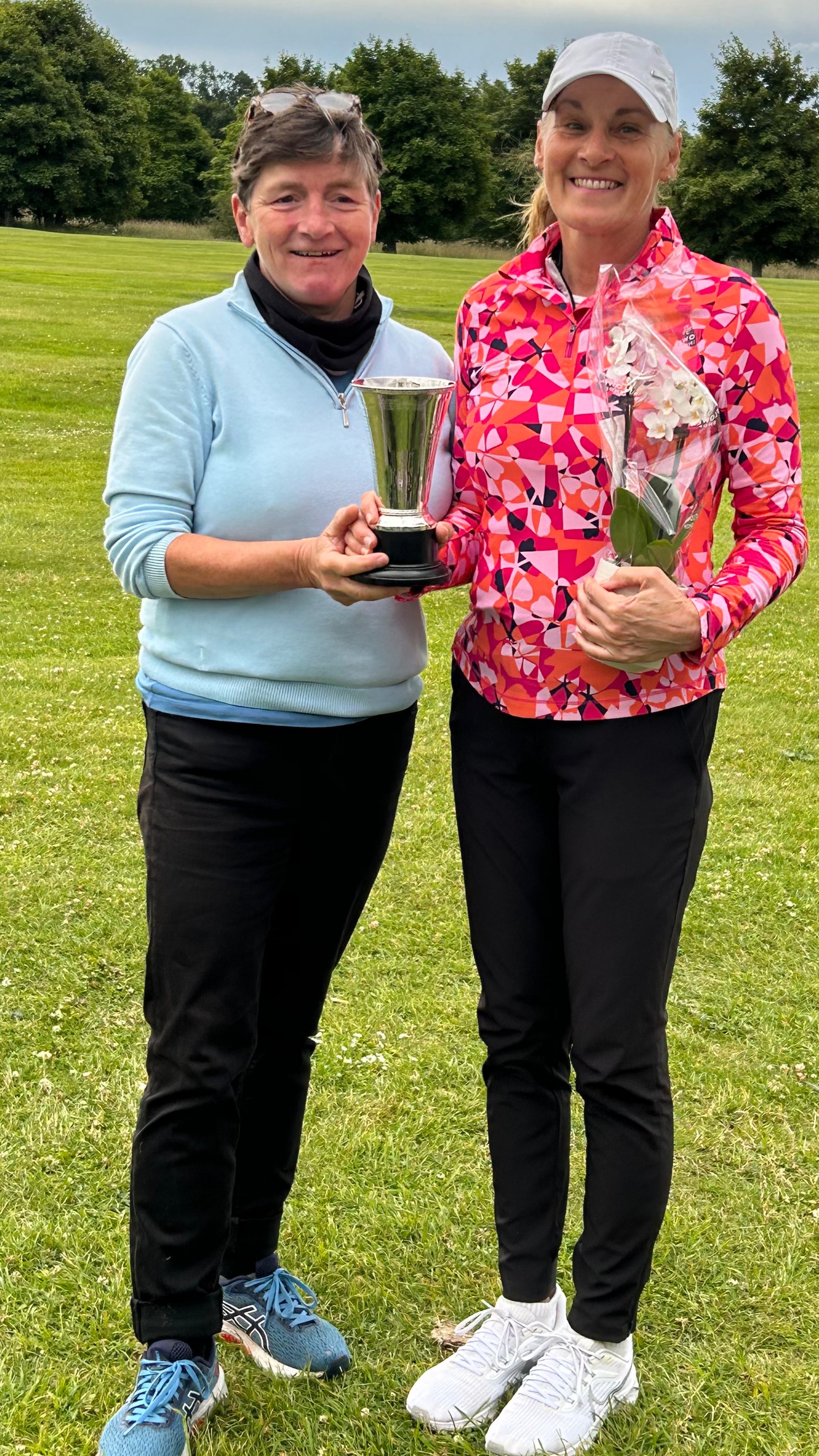 Presentation with Champion Ann Sewell and Captain Sal Shepherd