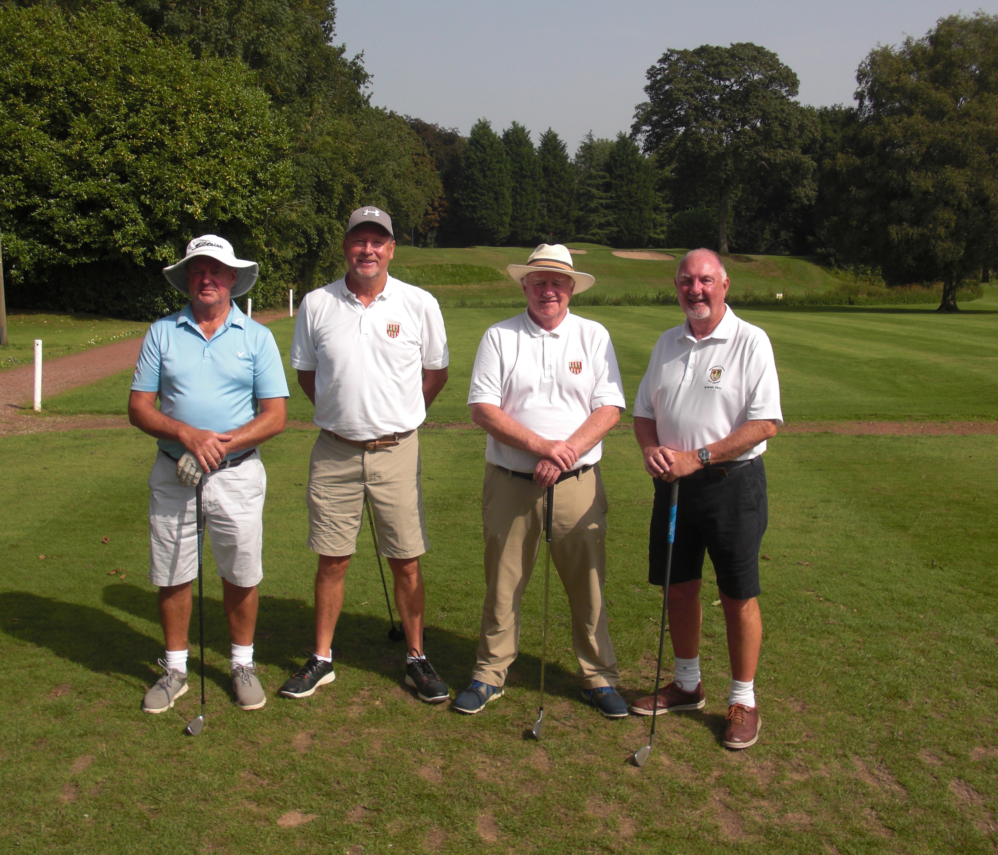Captains on the Tee at Withington