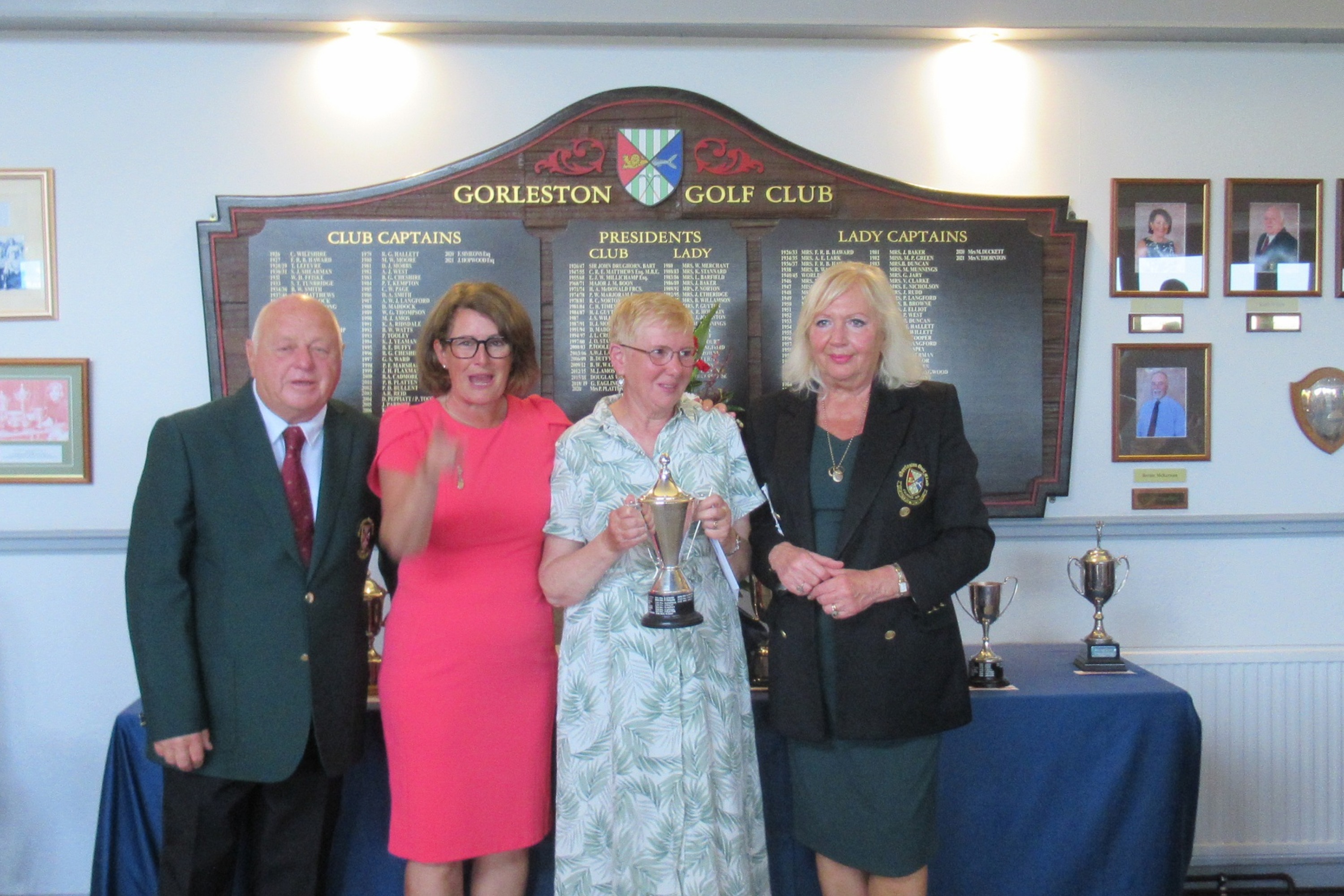 Winner Arthur Howlett Cup- Beryl Fotheringham