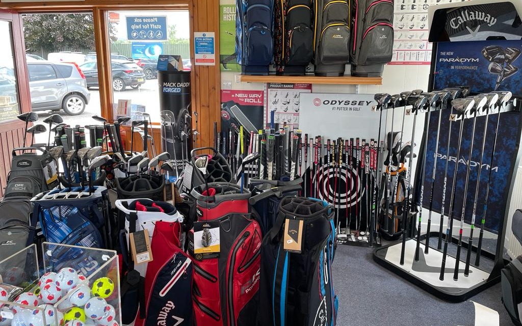Items available, Golf bags to putter