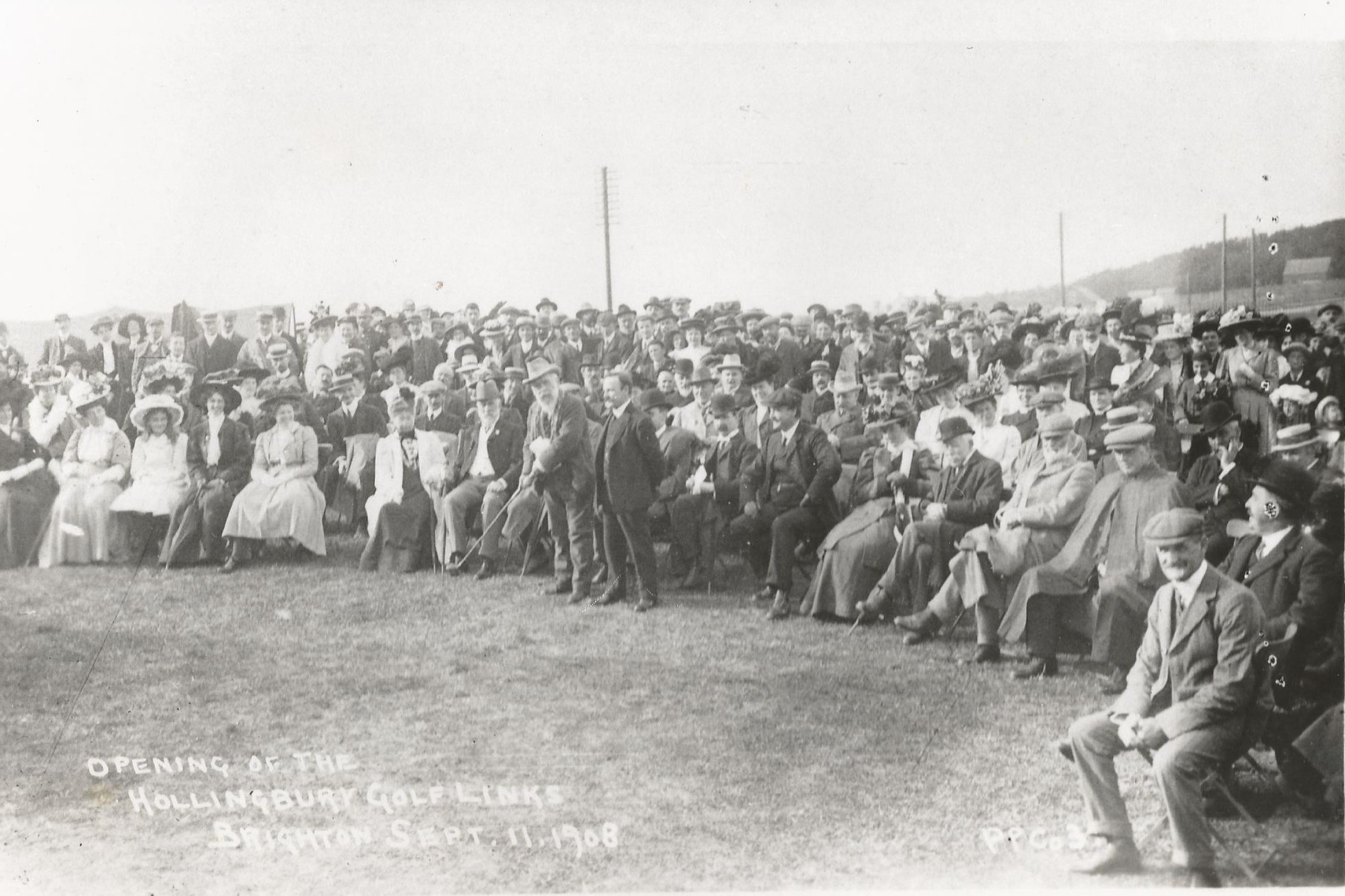 Opening ceremony of the club in 1908