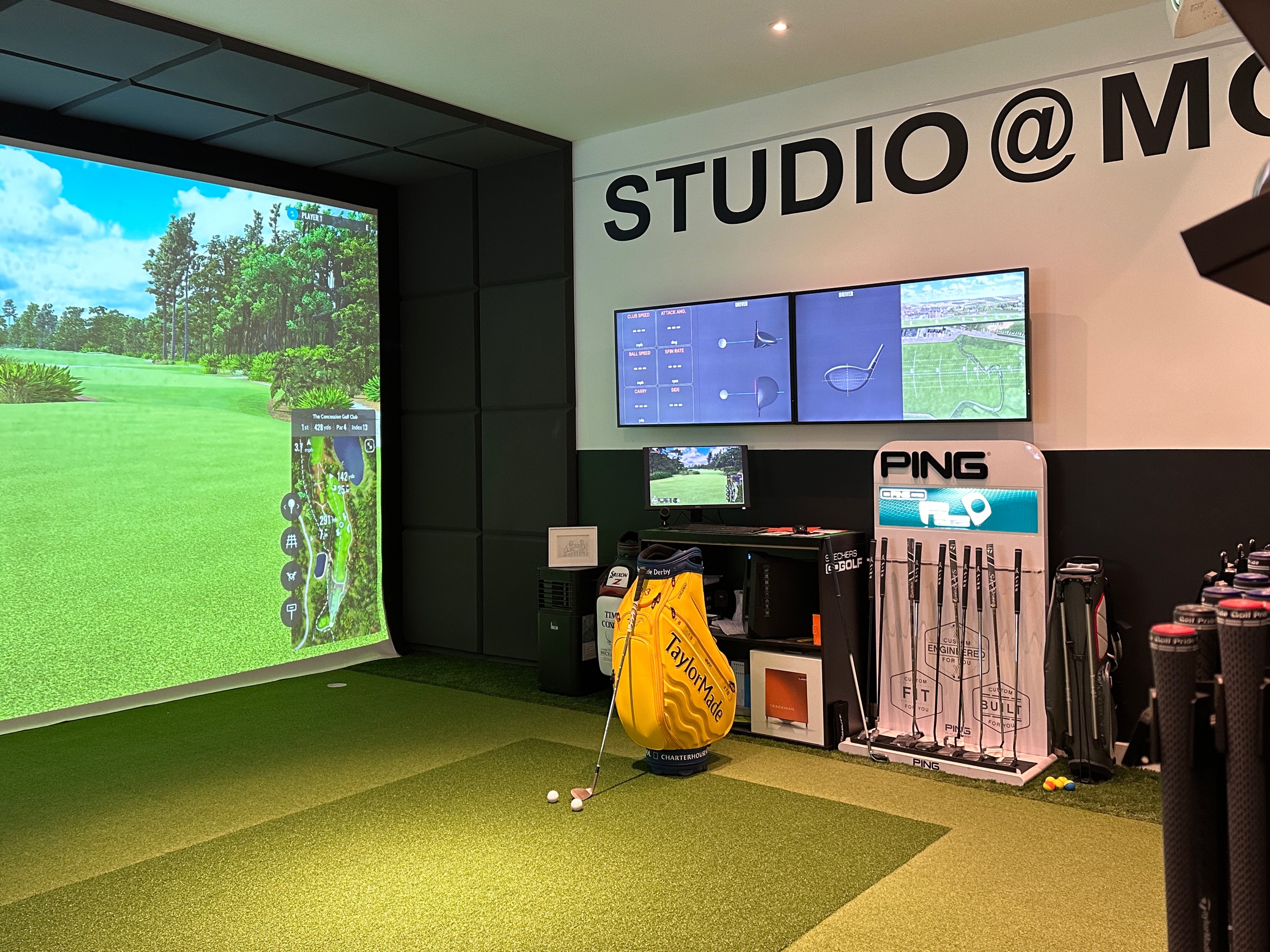 Coaching from PGA Professionals with video & stats analysis