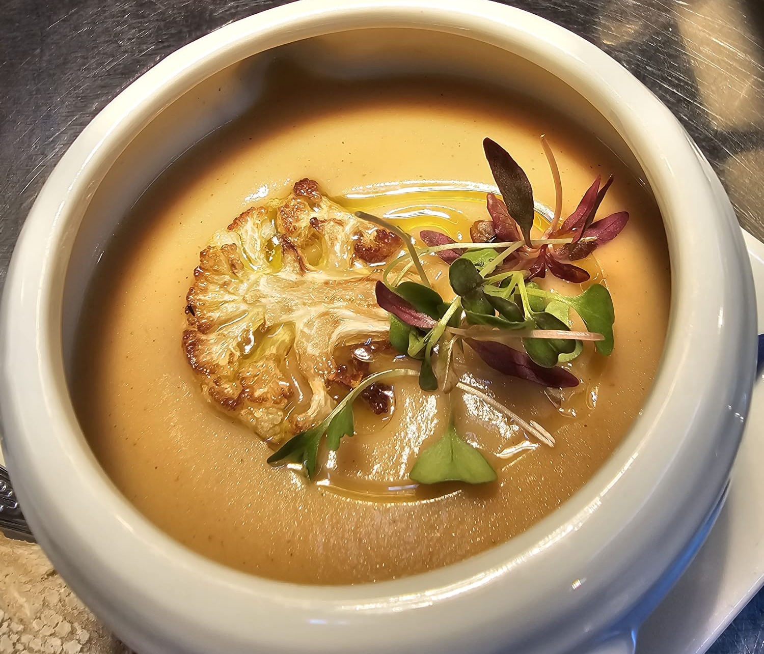 Caramelised Cauliflower Soup