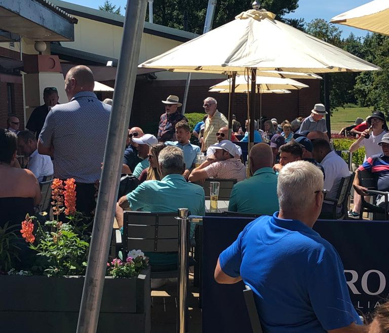 Terrace in the sun