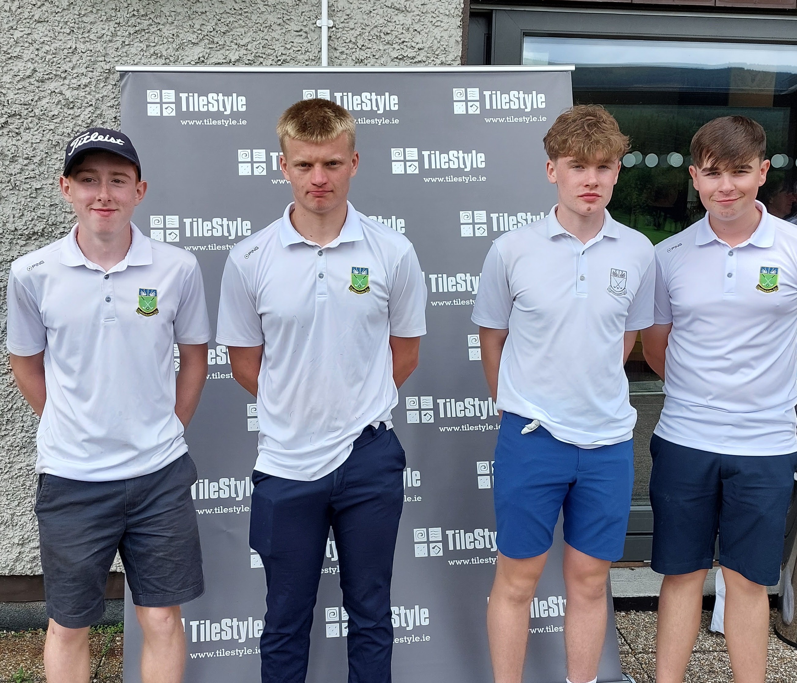 Junior Team representing CGC @ The TileStyle Trophy Comp - Stackstown GC