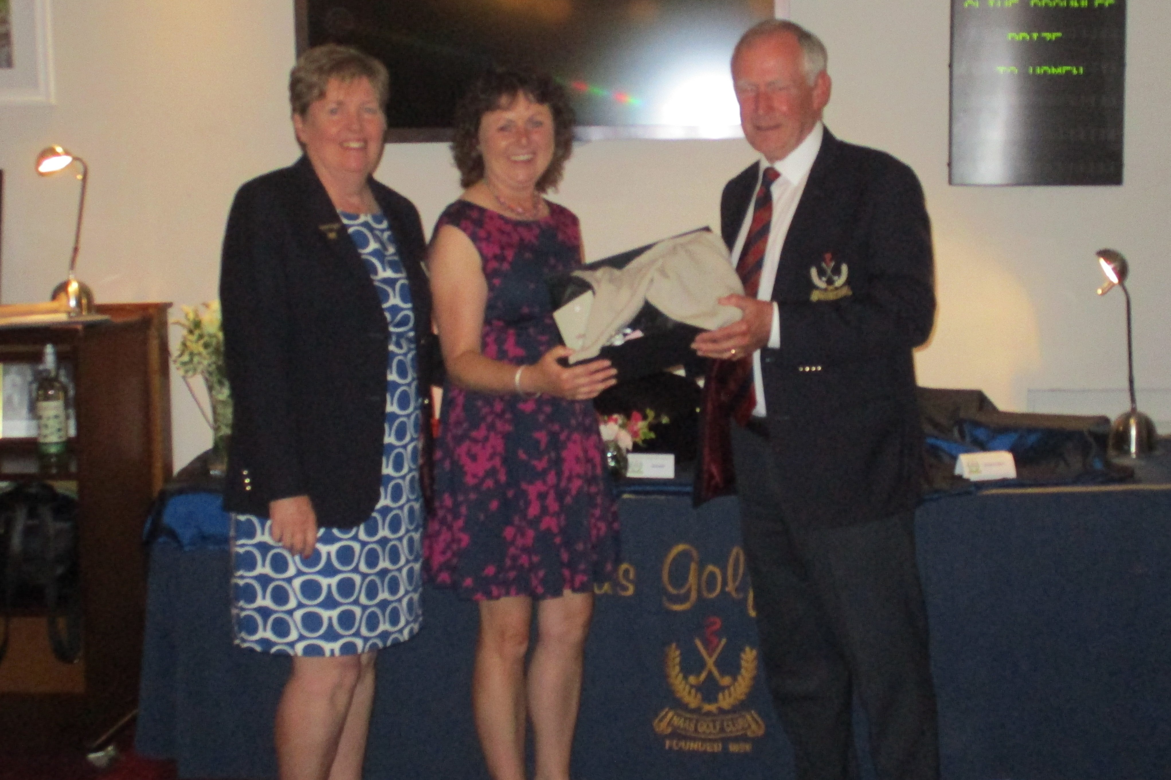 Captain Clive's prize to Women Winner: Joan Corrigan